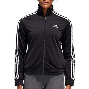 adidas Black Jacket with White Stripes